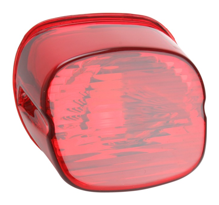 Drag Specialties Laydown Tail Light Lens For Harley 1999-2025 No Tag Lens