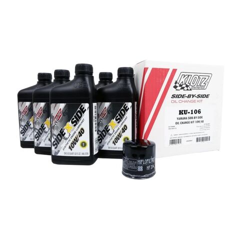 Klotz Side By Side Oil Change Kit With Oil Filter Yamaha RMAX2 / RMAX4 2021-2025