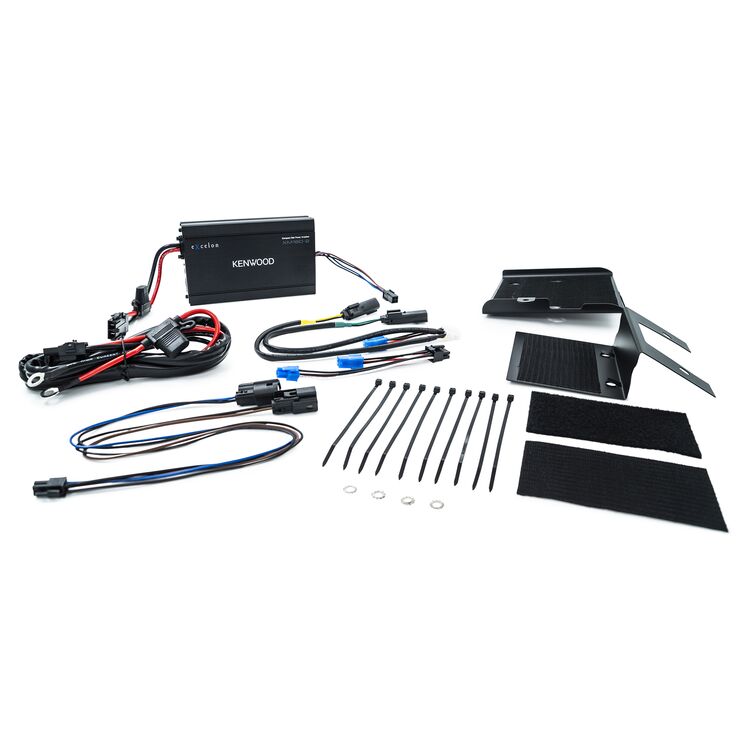 Kenwood eXcelon 2-Channel Plug & Play Amplifier For Harley Touring 2014-2025