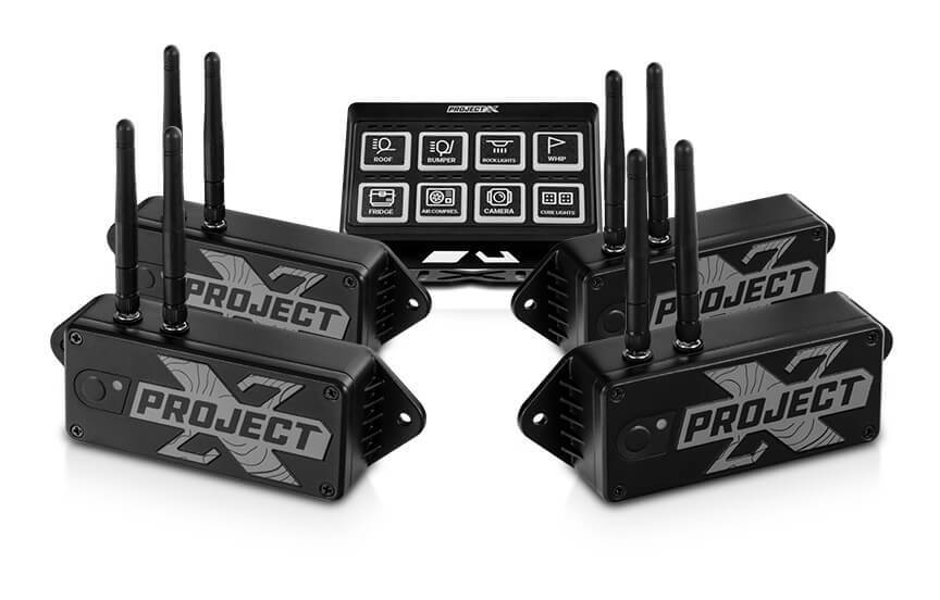 Project X Ghost Box Control Keypad + 4 Wireless Accessory Control ...