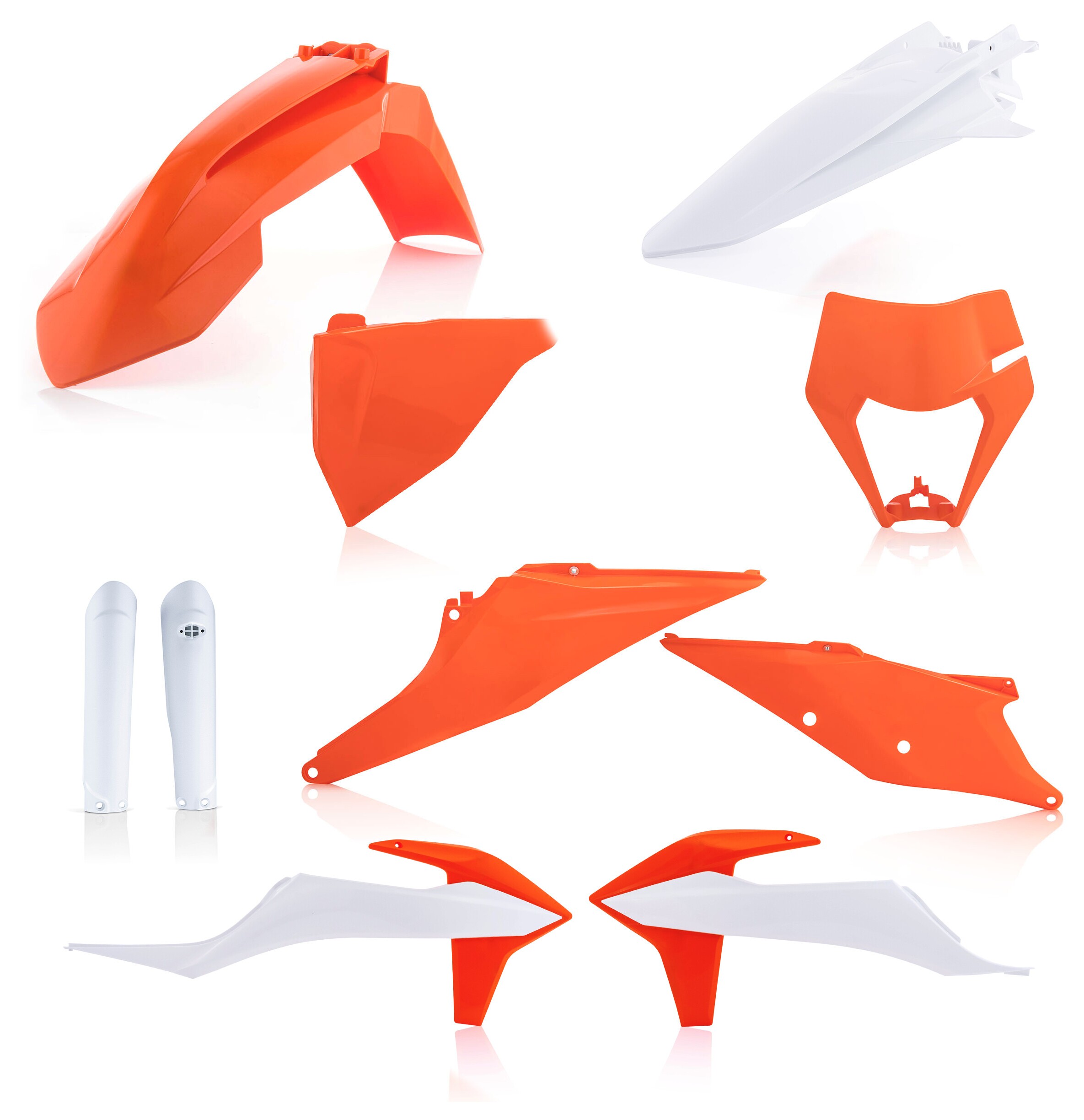 Acerbis Full Plastic Kit KTM 150cc-500cc 2020-2023 N/A