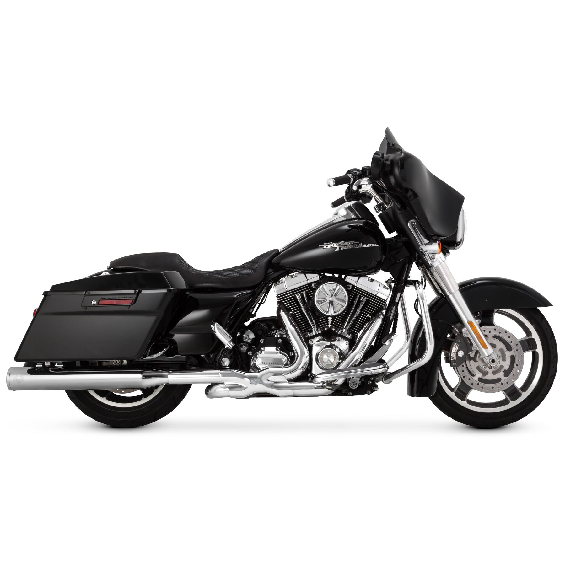 Vance & Hines PCX Power Duals Headers For Harley Touring 2009-2016