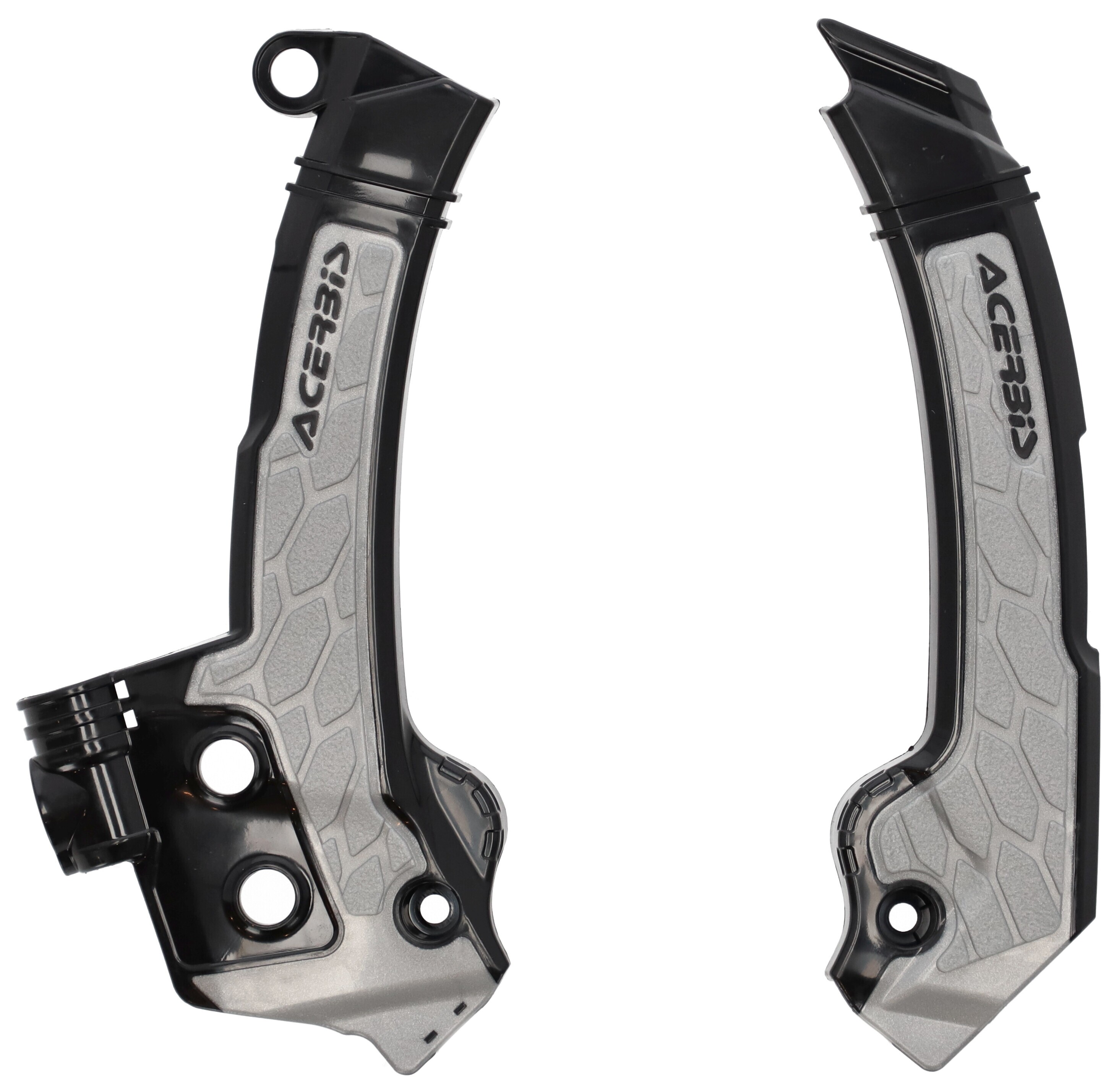 Acerbis Rahmenschutz X-Grip Kawasaki KXF 250, Grün/Grau | Maciag Offroad