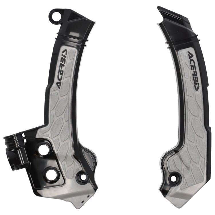 Acerbis X-Grip Frame Guards Orange/Black - 2688765225