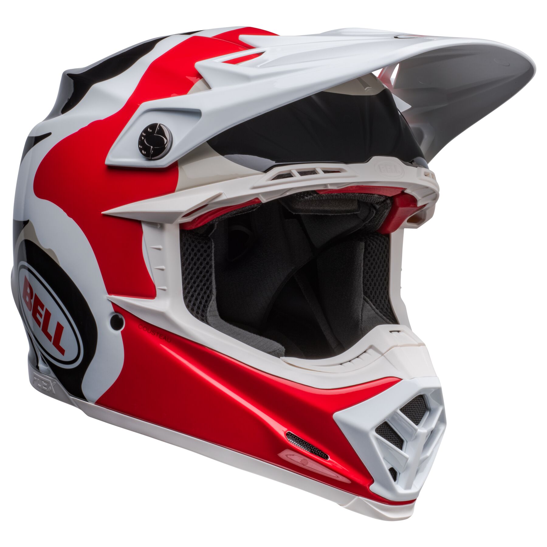 Bell Moto-9S Flex Hello Cousteau Stripes Helmet | 25