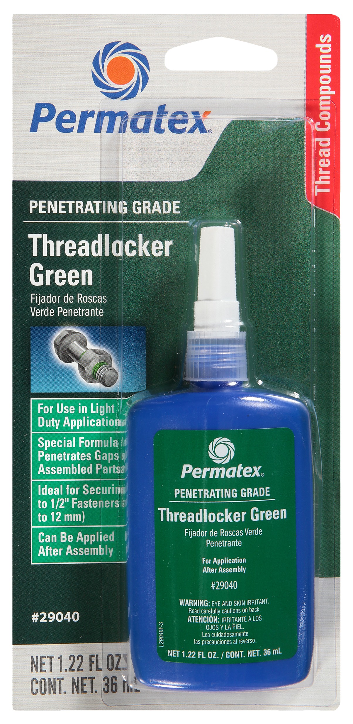 Permatex Green Threadlocker RevZilla