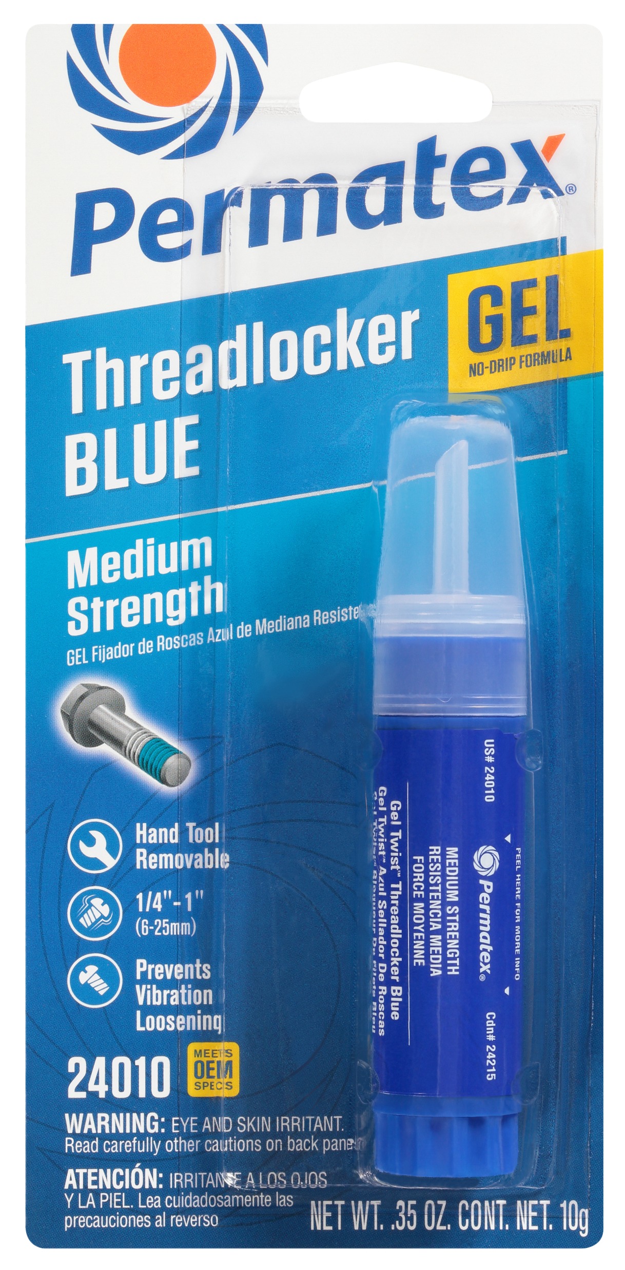 Permatex Blue Gel Threadlocker RevZilla