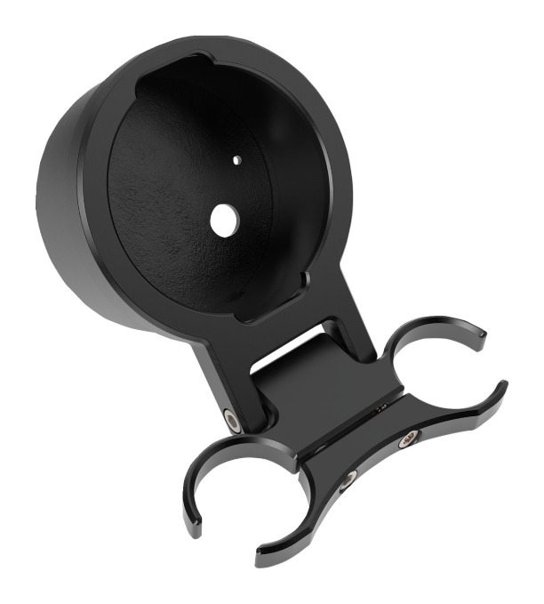 LA Choppers T-Bar Single Gauge Mount 1" Clamp