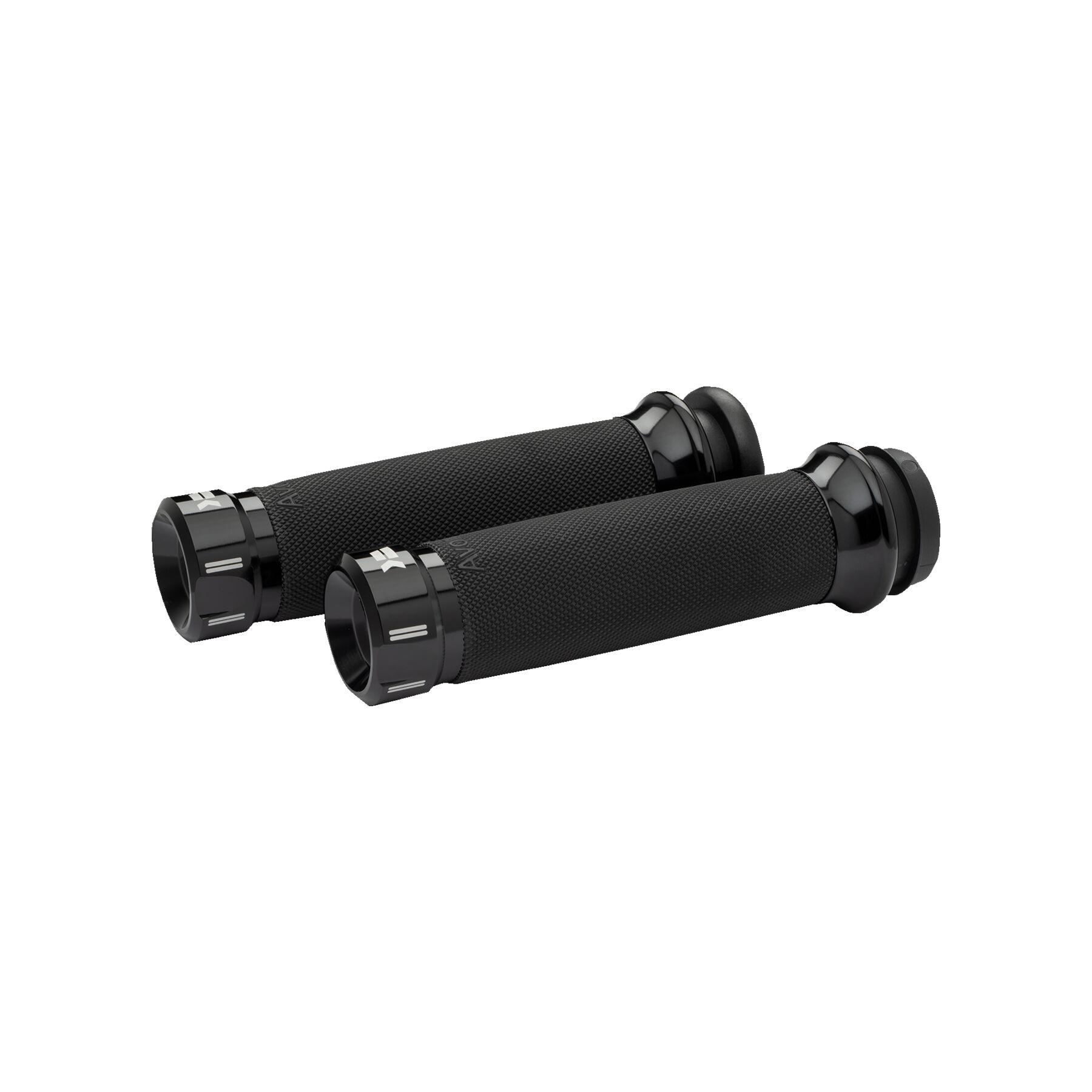 Khrome Werks Klassic Custom Contour Grips For Harley With Dual Cable T