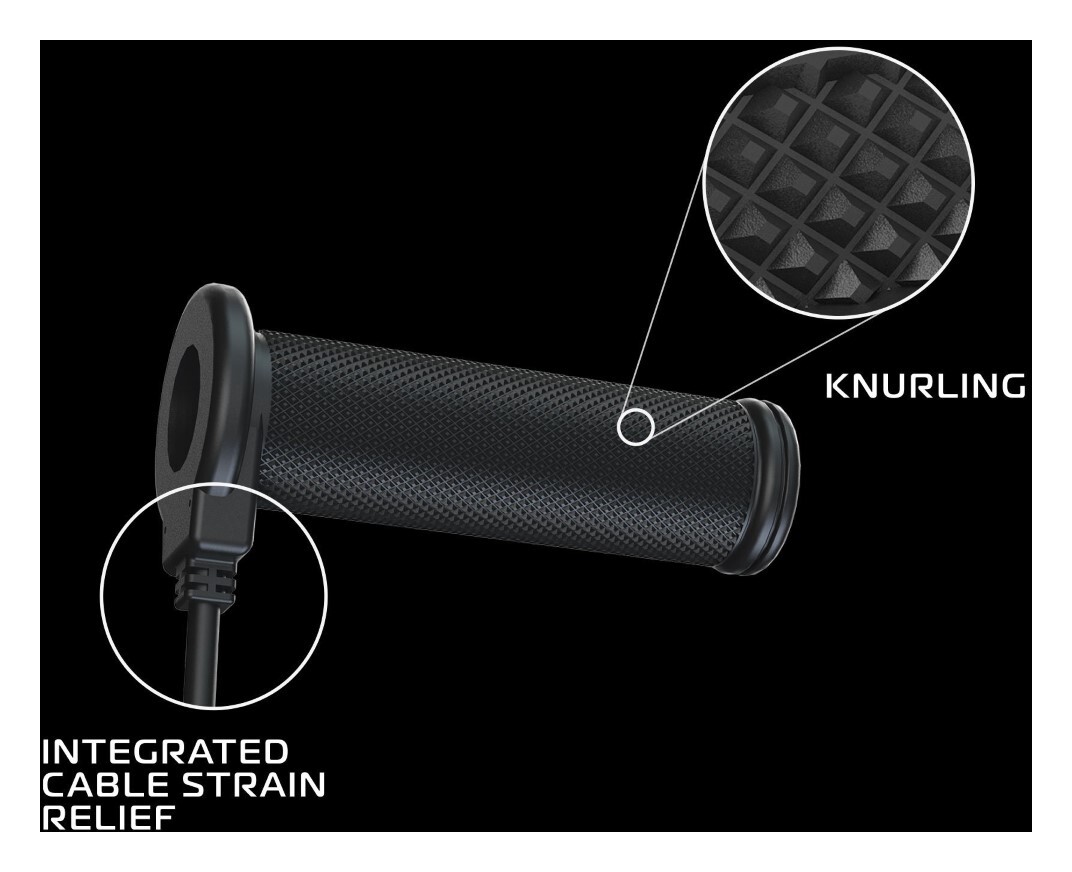 Oxford HotGrips Pro - Manopole Riscaldate Per Moto Con Controllo Temperatura Integrato