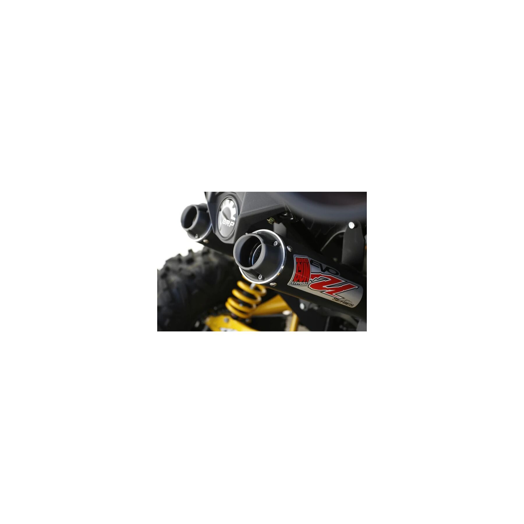 Big Gun Evo U Dual Slip-On Exhaust Can-Am Maverick 2013-2018