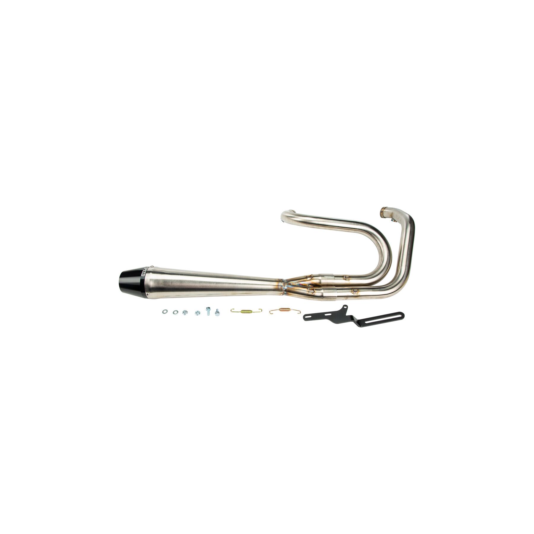 Sawicki Speed Shop Big Inch 2-Into-1 Full Length Exhaust For Harley Dy