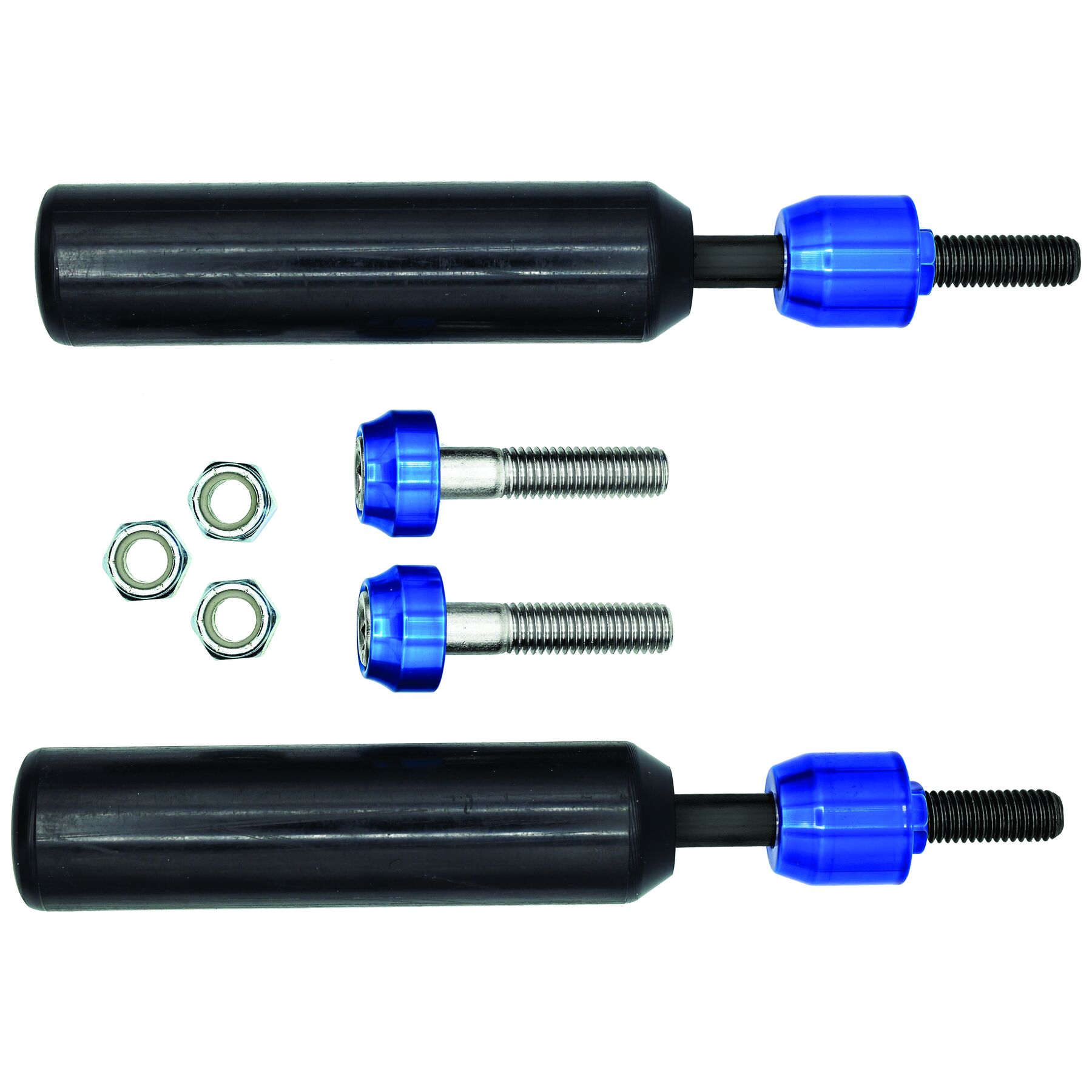 Santoro Fabworx Shock Mount Sliders For Harley Dyna 2009-2017