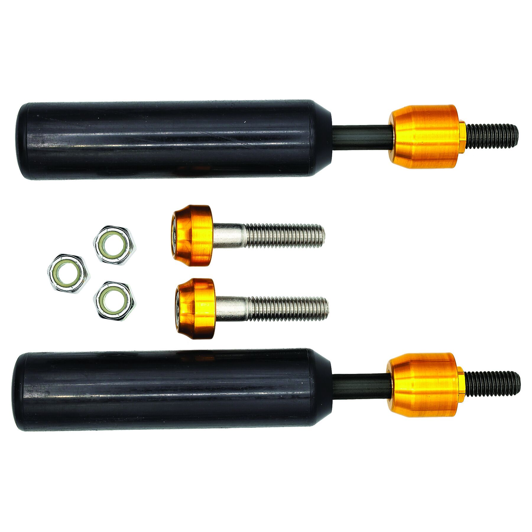 Santoro Fabworx Shock Mount Sliders For Harley Dyna 2009-2017