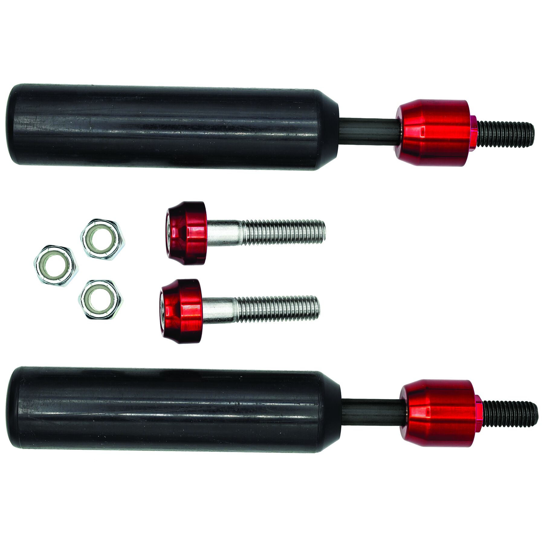 Santoro Fabworx Shock Mount Sliders For Harley Dyna 2009-2017