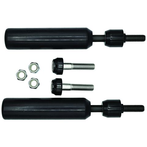 Santoro Fabworx Shock Mount Sliders For Harley Dyna 2009-2017