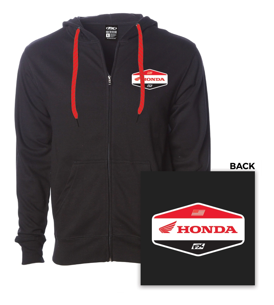 Factory Effex Honda Stadium Zip-Up Hoody M