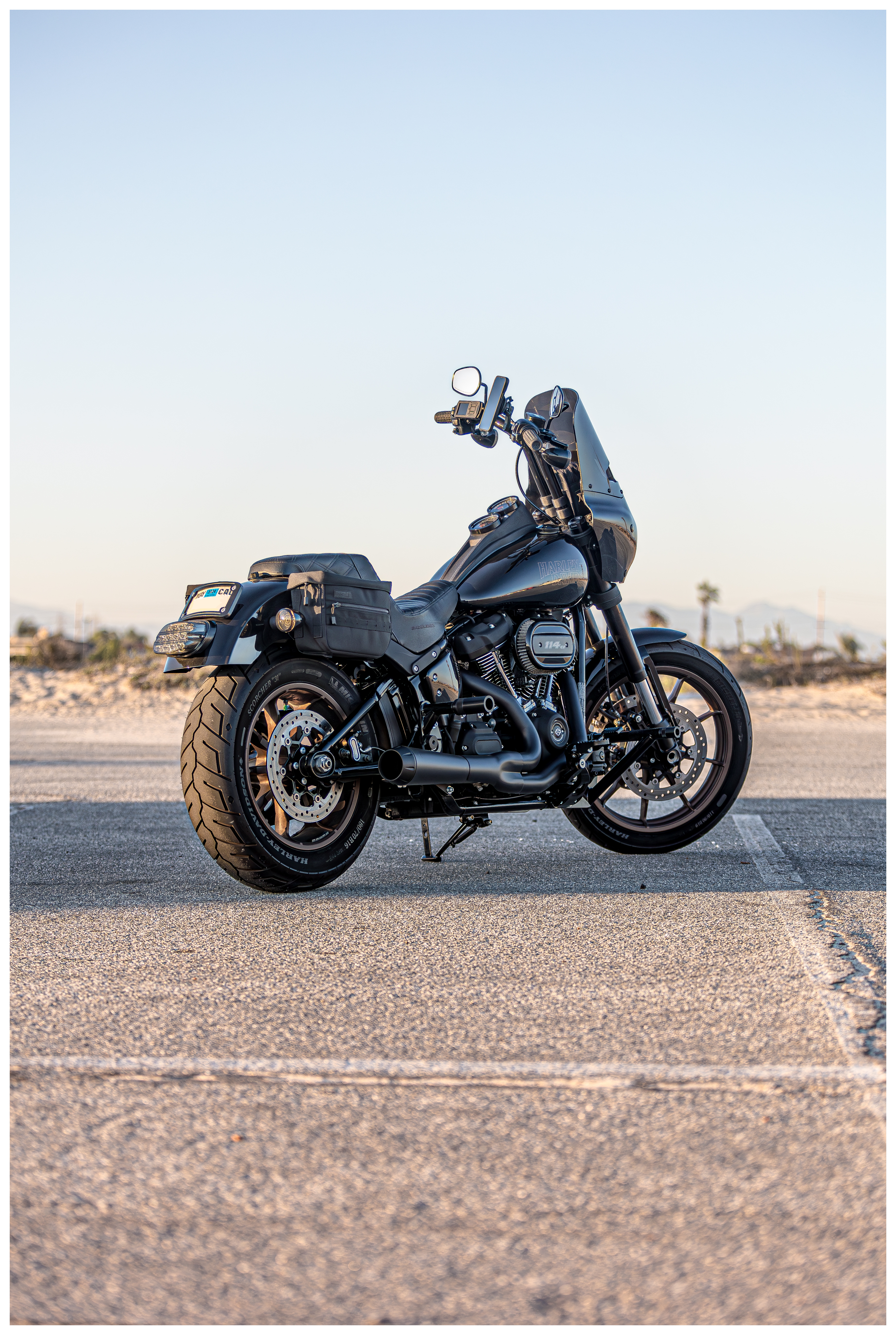 Burly Brand Stiletto Shock For Harley Softail 2018-2024 RevZilla