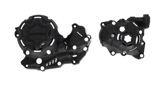 Acerbis X-Power Clutch and Ignition Covers Yamaha WR450F / YZ450F / YZ450FX 2023-2025 N/A