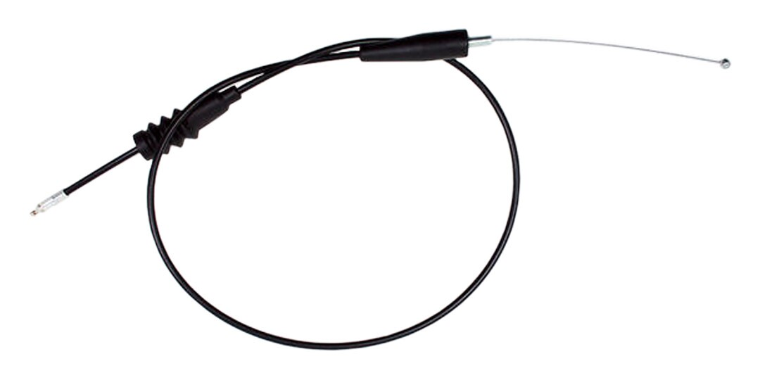 Motorcycle BLACK VINYL THROTTLE PULL CABLE - View #9