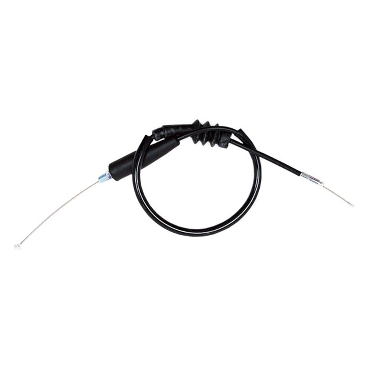 Motion Pro Black Vinyl Throttle Cable Kawasaki KLX110 / Suzuki DR-Z110 2002-2026