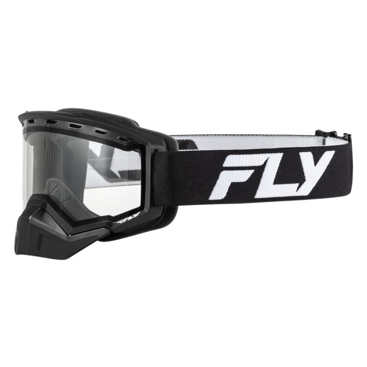 Fly Racing Snow Focus Snow Goggles Gold Mirror/Yellow