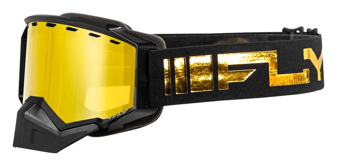 Fly Racing Snow Zone Snow Goggles Silver Mirror/Smoke
