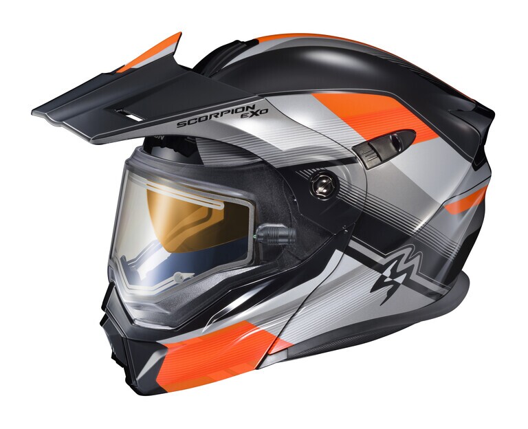 Scorpion EXO-AT950 Zec Helmet - Electric Shield (MD) - RevZilla