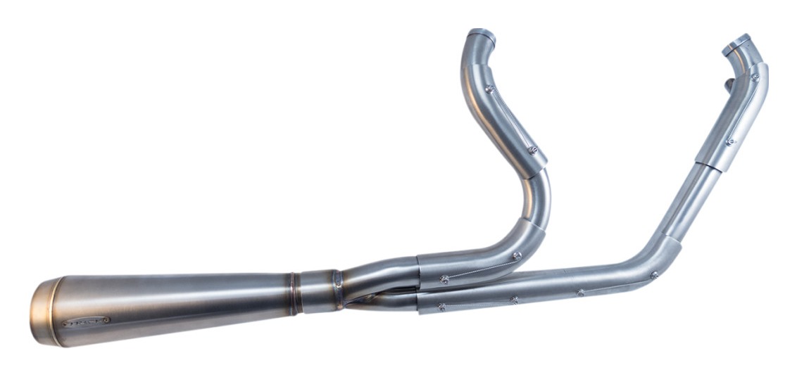 Trask Assault 2-Into-1 Exhaust For Harley Softail 2007-2017 N/A