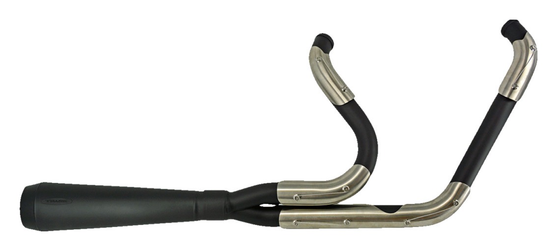 Trask Assault 2-Into-1 Exhaust For Harley Softail 2018-2024 N/A
