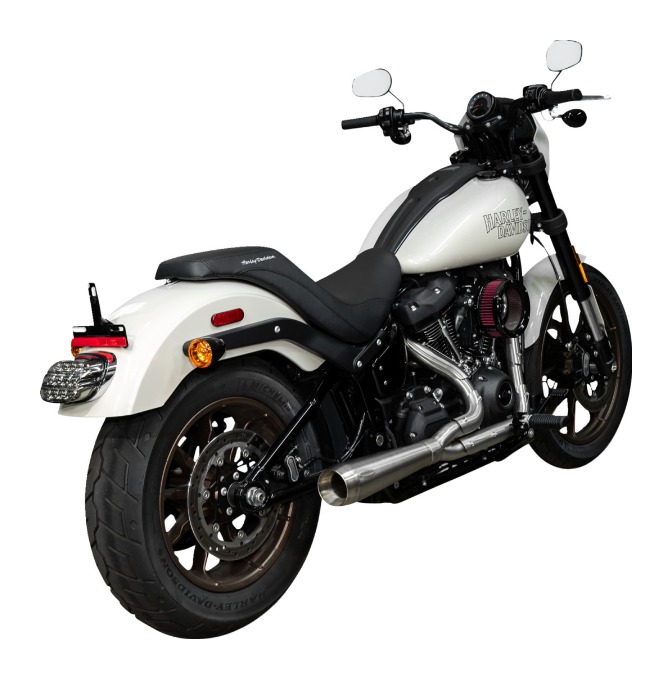 Trask Assault 2-Into-1 Exhaust For Harley Softail 2018-2024 N/A