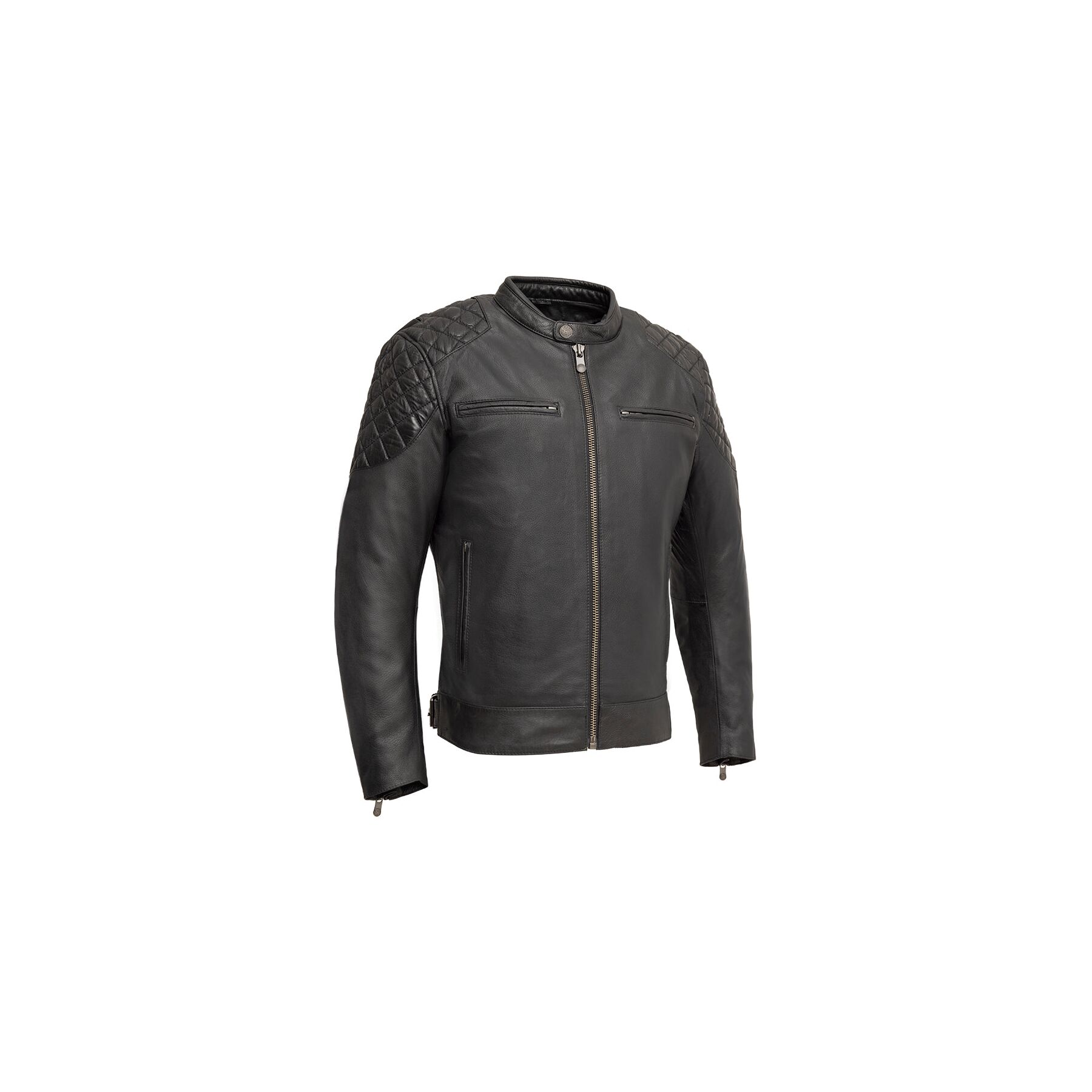 First Manufacturing Grand Prix Leather Jacket