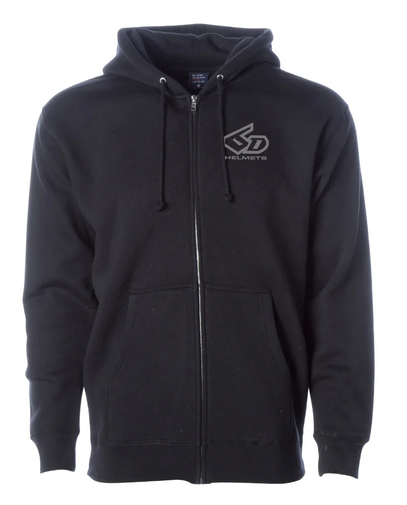 6D Helmets FullZip Hoody RevZilla