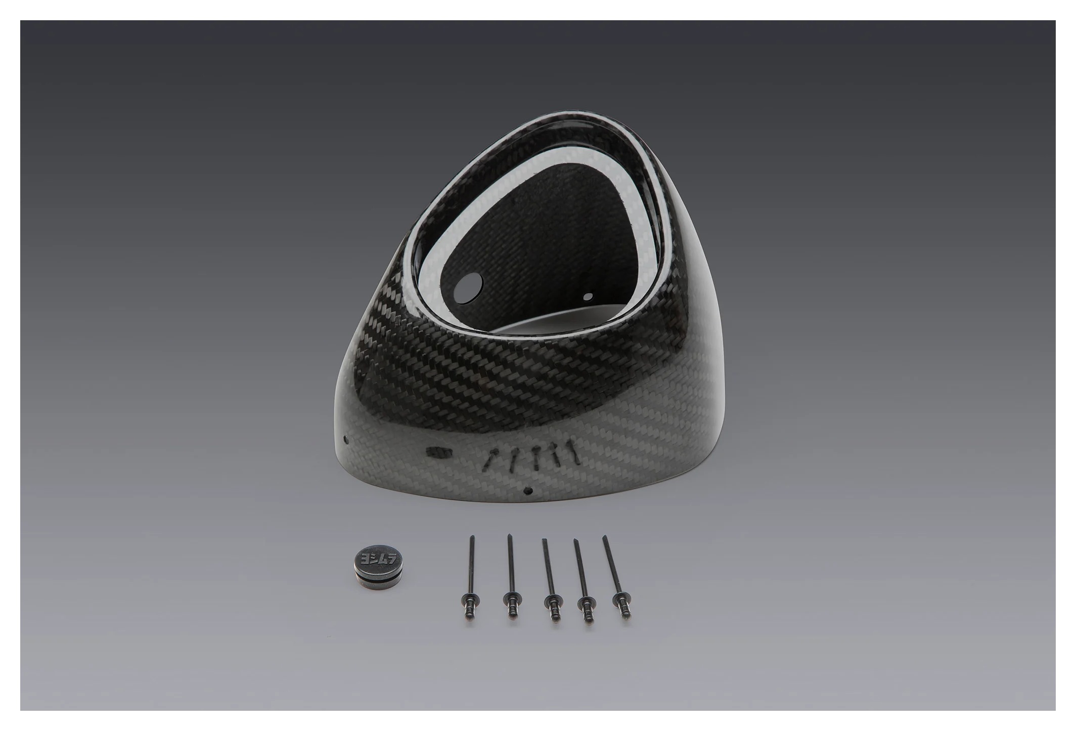 Yoshimura Alpha / Alpha T Replacement End Cap Kit 2"