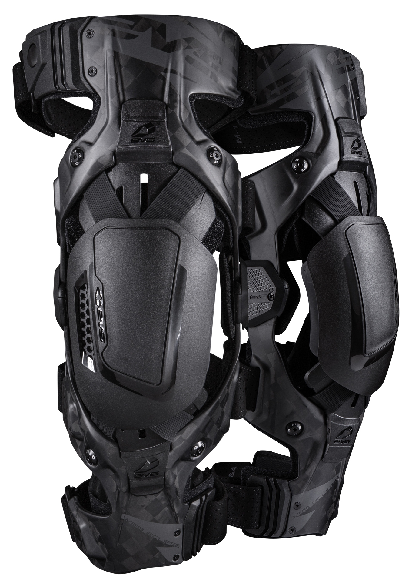 EVS Web Eclipse Knee Braces Pair LG