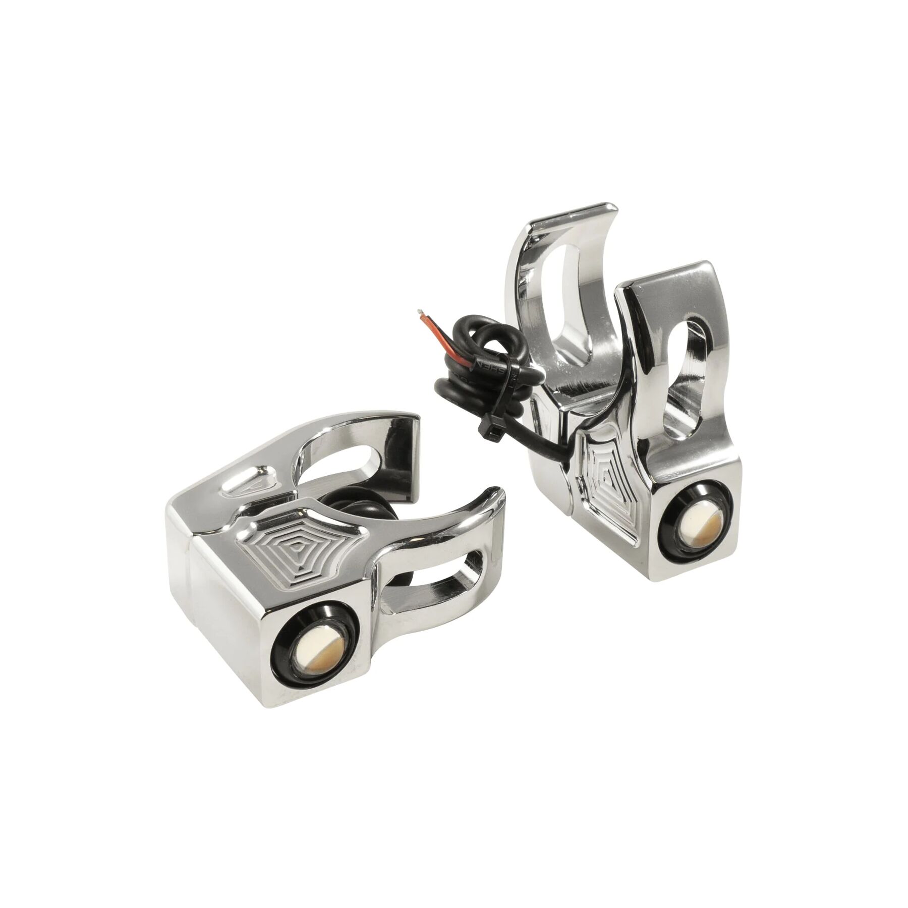 Joker Machine Rat Eye Fork Mount LED Turn Signals