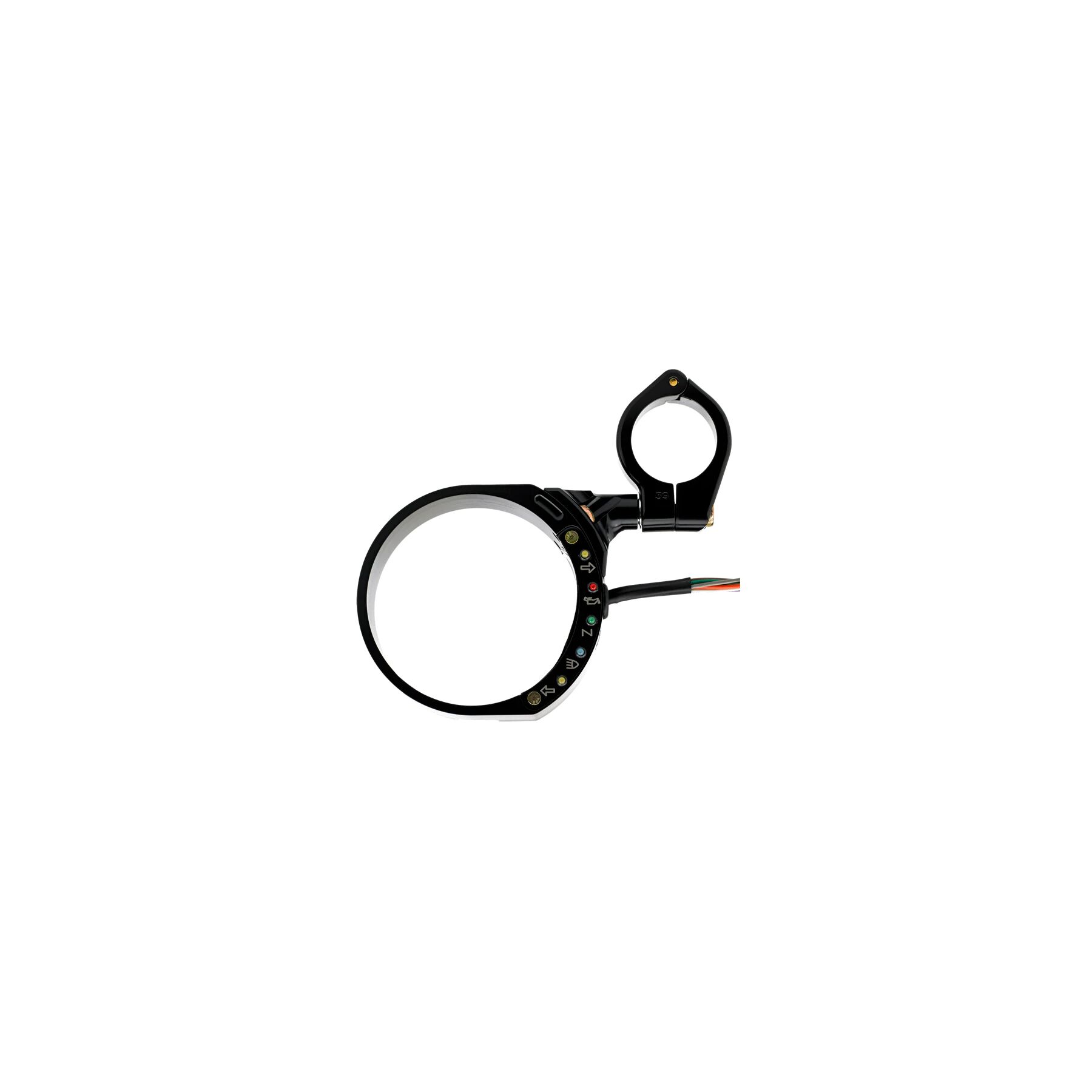Joker Machine Side Mount Speedometer Relocation Bracket For Harley Dyn