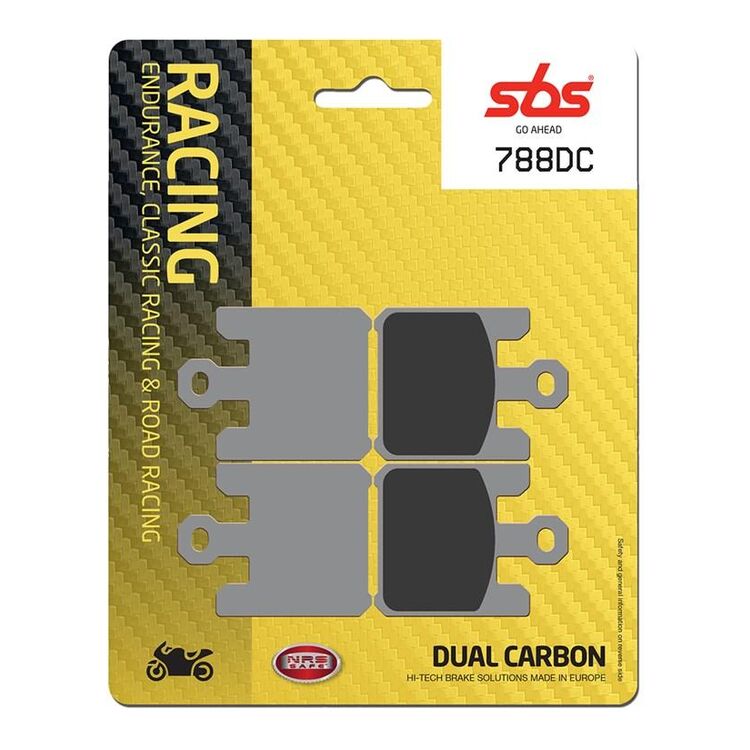 SBS Dual Carbon Front Brake Pads 788DC