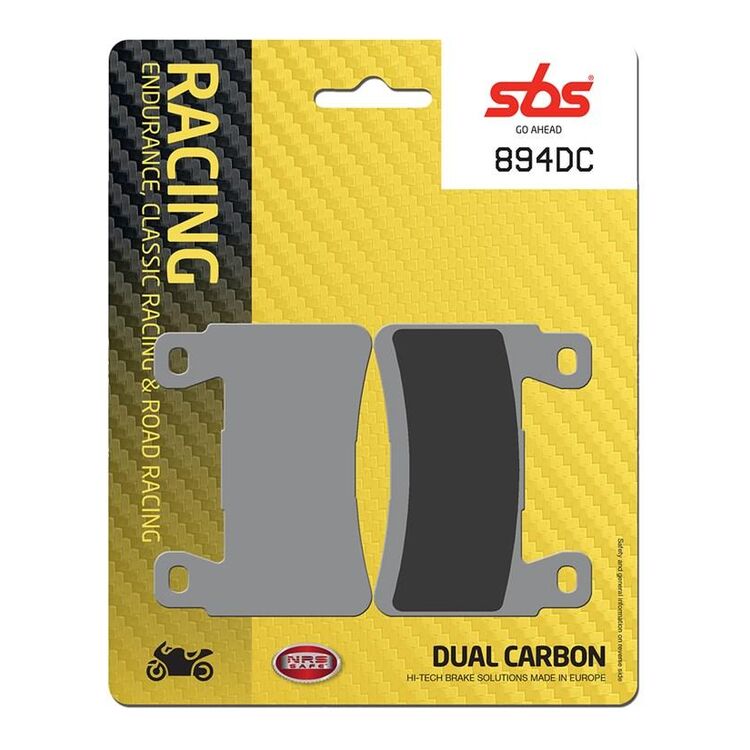 SBS Dual Carbon Front Brake Pads 894DC