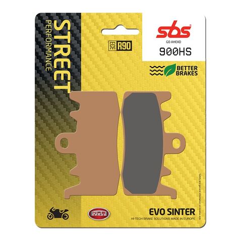 SBS HS Sintered Front Brake Pads 900HS