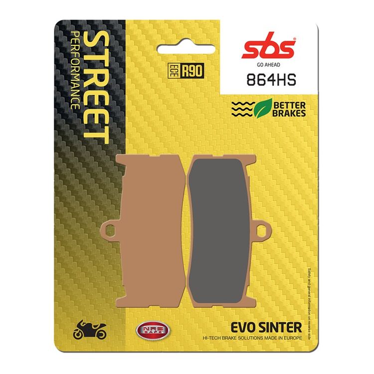 SBS HS Sintered Front Brake Pads 864HS