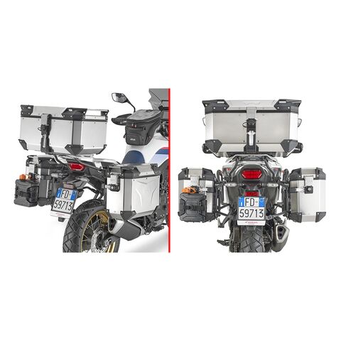 Givi PLO1201CAM Side Case Racks For Outback Side Cases Honda Transalp XL750 2024-2025