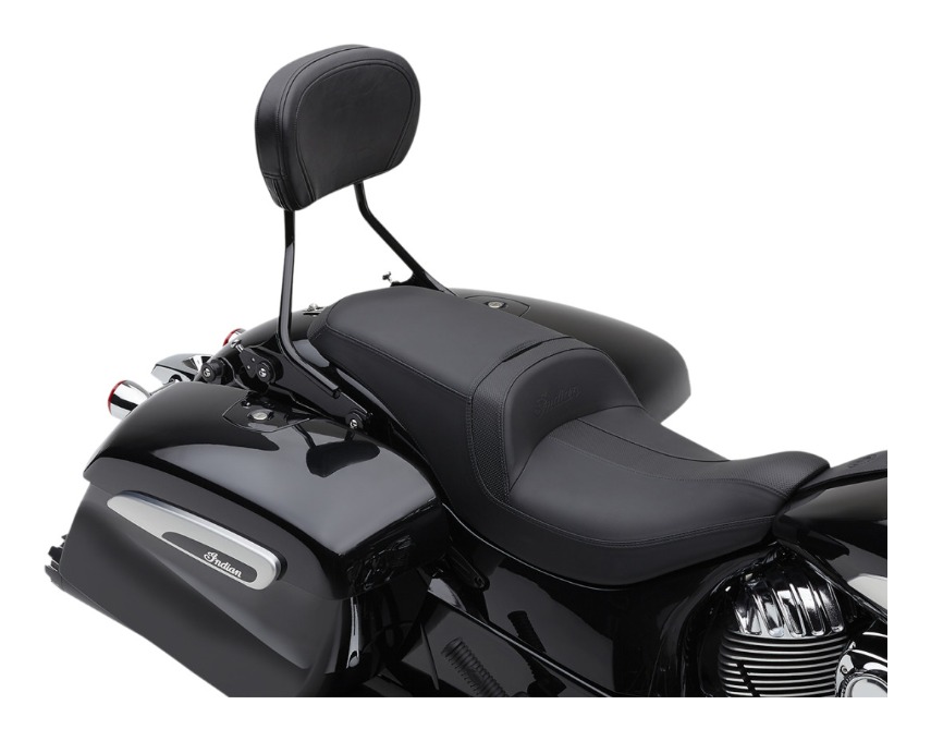 Cobra Round Sissy Bar With Pad For Indian Touring 2014-2022 N/A