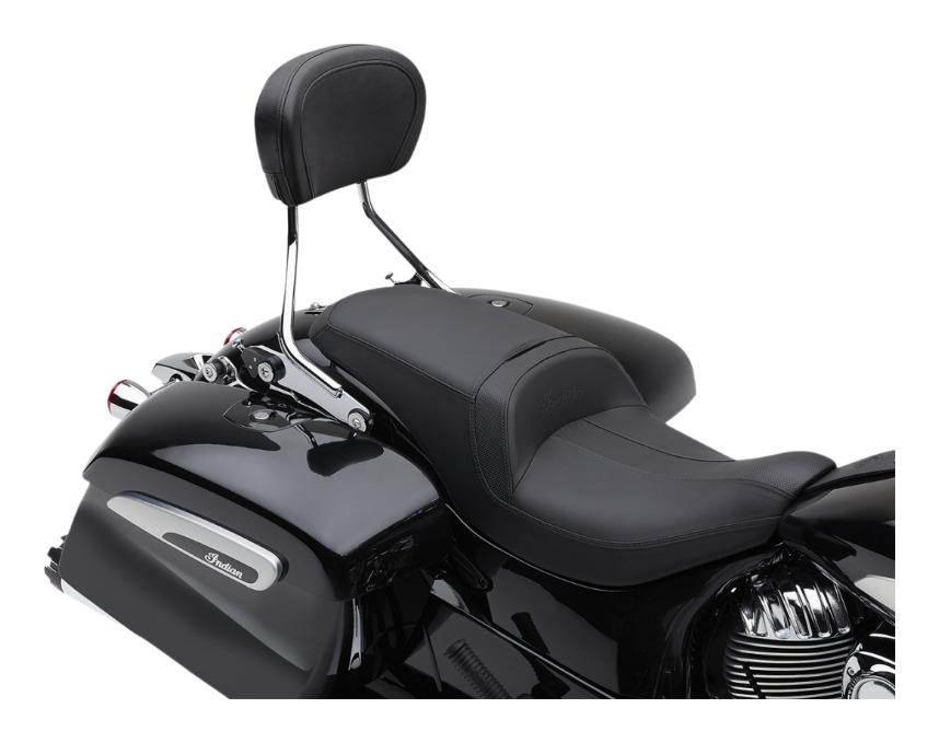 Cobra Round Sissy Bar With Pad For Indian Touring 2014-2022 N/A