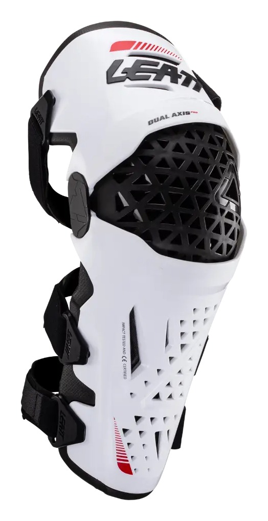 Leatt Dual Axis Knee & Shin Guards - CE Certified Motorcycle Armor For Adults