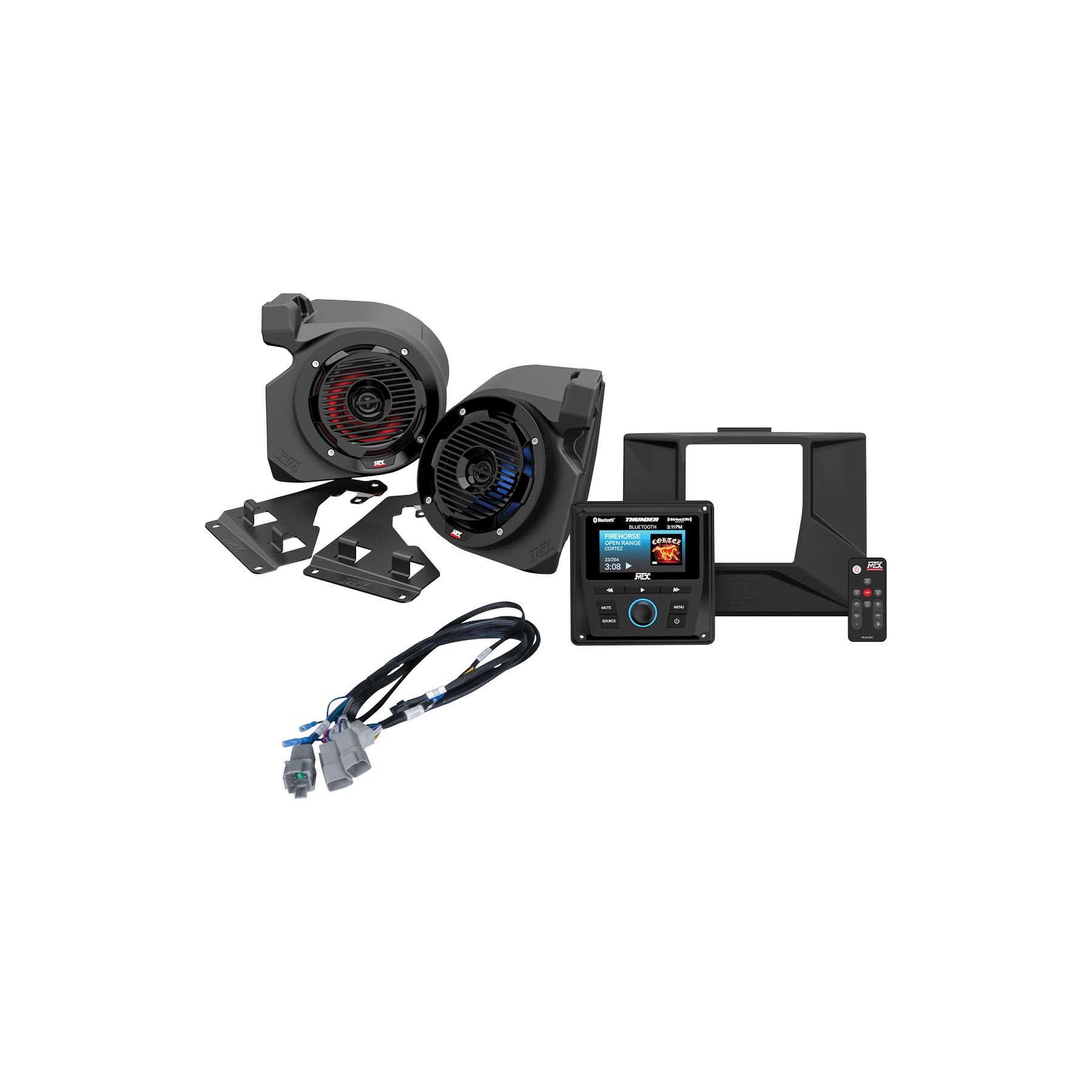 MTX Audio Thunder 2 Audio System Polaris RZR 2014-2022