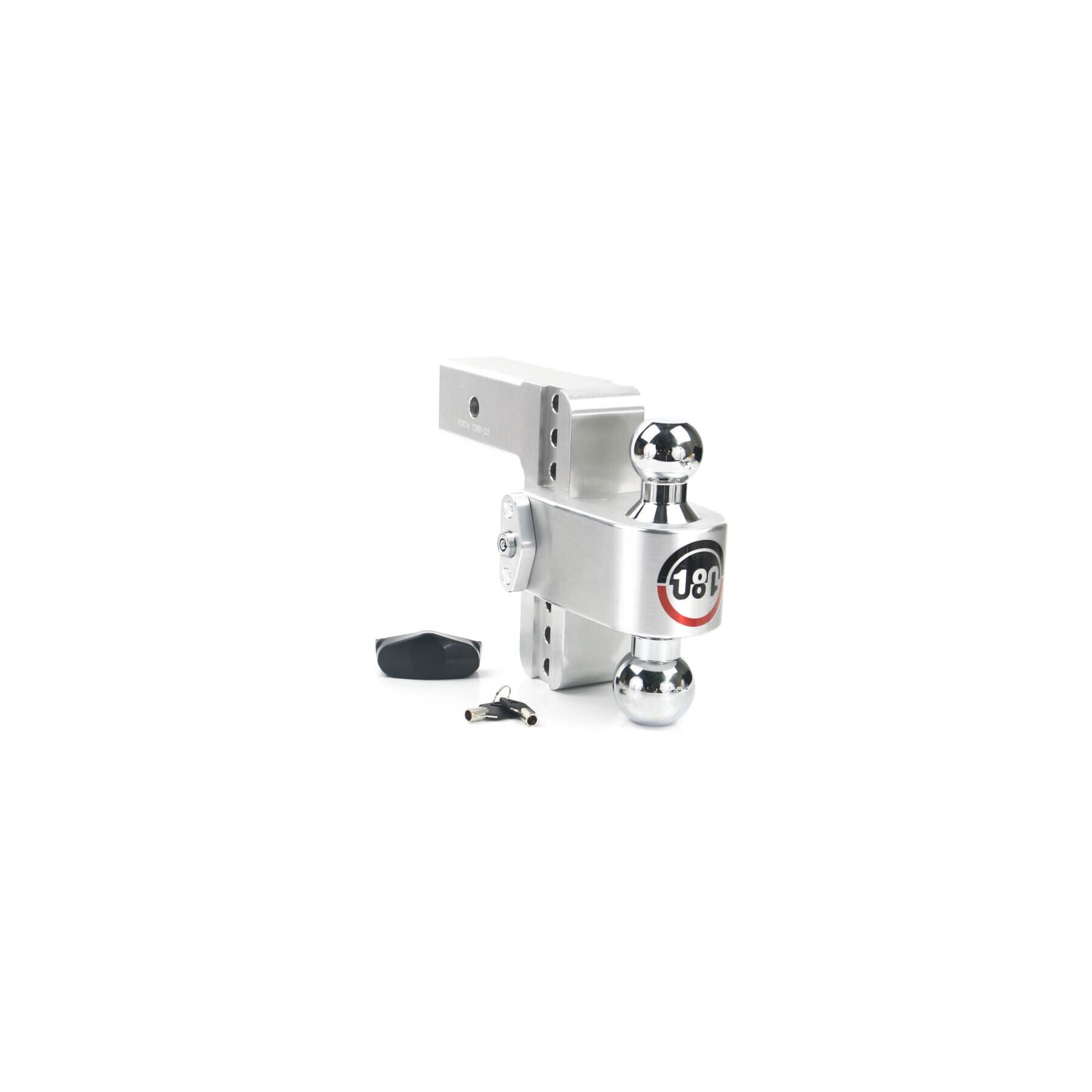 Weigh Safe 180 Chrome Ball Drop Hitch 2.5 Shank