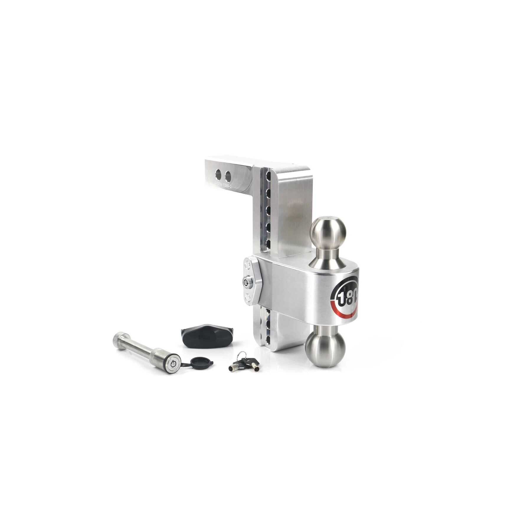 Weigh Safe 180 Stainless Ball Drop Hitch 2 Shank