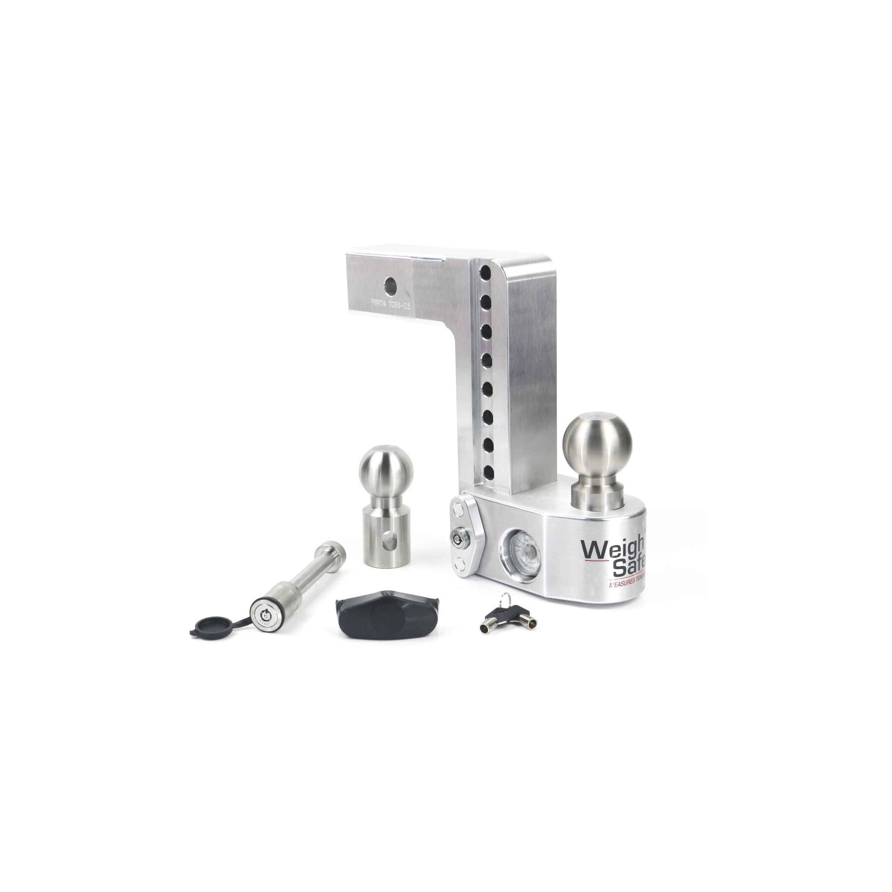 Weigh Safe Drop Hitch With Built-In Scale 2.5 Shank