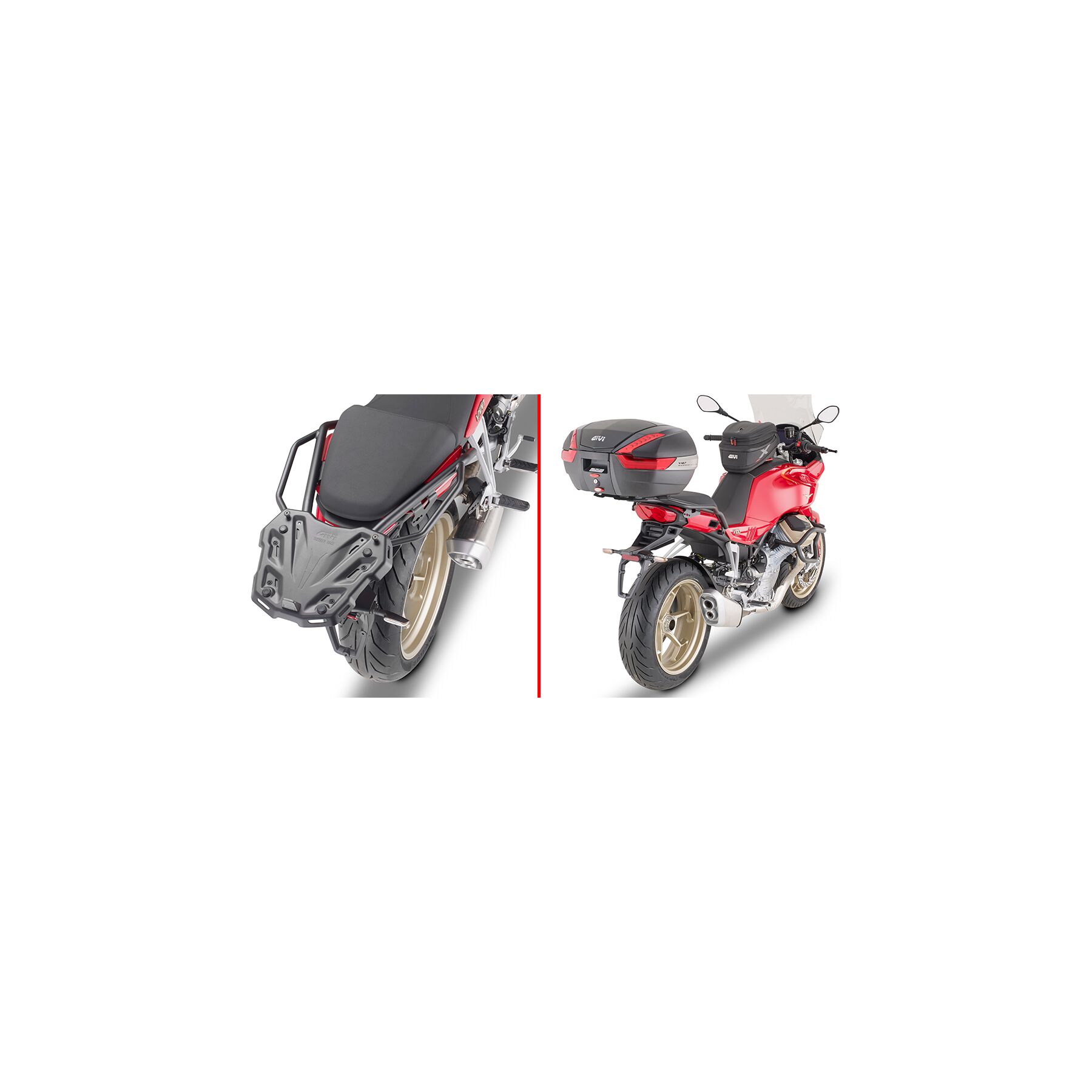 Givi SR8207 Top Case Rack Moto Guzzi V100 Mandello / S 2023-2024